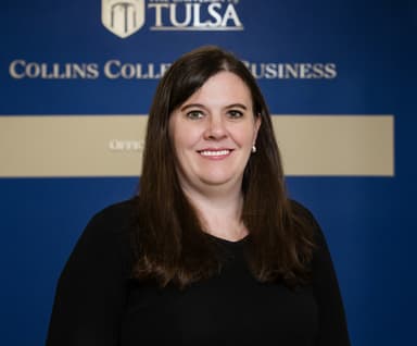 Headshot of Dr. Meagan McCollum. Photo: University of Tulsa.